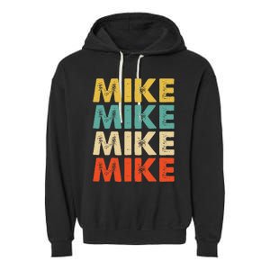 Mike Name Garment-Dyed Fleece Hoodie