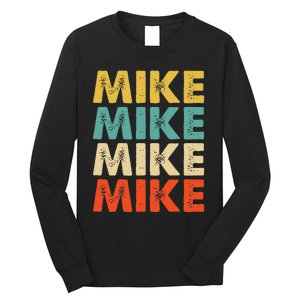 Mike Name Long Sleeve Shirt