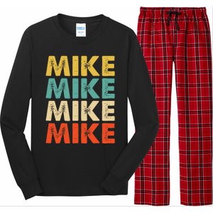 Mike Name Long Sleeve Pajama Set