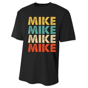 Mike Name Performance Sprint T-Shirt