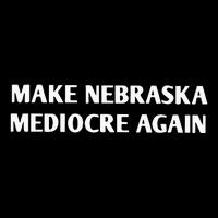 Make Nebraska Mediocre Again Youth Performance Sprint T-Shirt