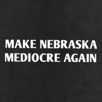 Make Nebraska Mediocre Again Golf Towel