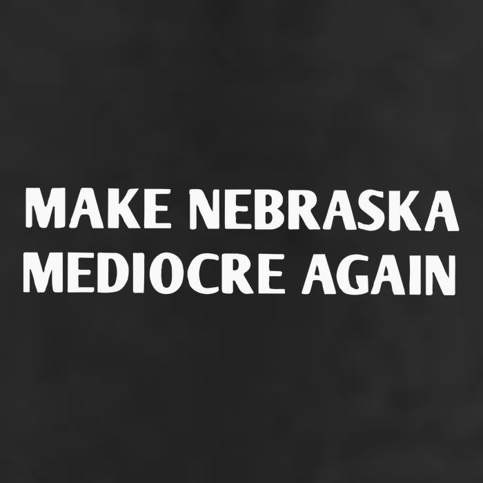 Make Nebraska Mediocre Again Golf Towel
