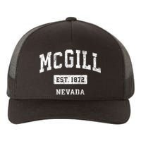 Mcgill Nevada Nv Vintage Sports Established Yupoong Adult 5-Panel Trucker Hat