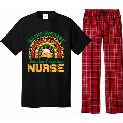 Mexican Nurse Nacho Average Pediatric Emergency Nurse Cool Gift Pajama Set