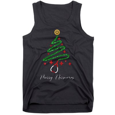 Merry Nursemas Nurse Christmas Tank Top