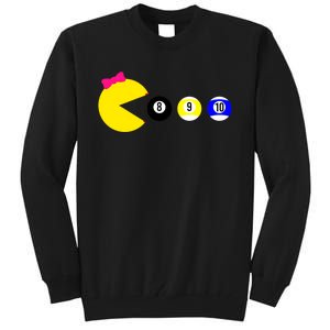 Mrs Nom Nom Billiards Tall Sweatshirt