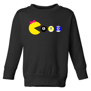 Mrs Nom Nom Billiards Toddler Sweatshirt