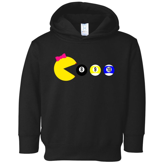 Mrs Nom Nom Billiards Toddler Hoodie