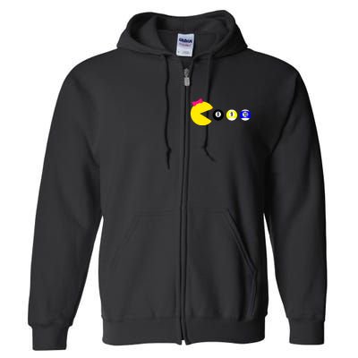 Mrs Nom Nom Billiards Full Zip Hoodie