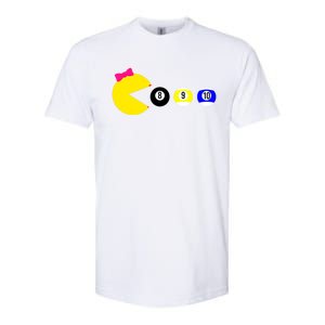 Mrs Nom Nom Billiards Softstyle CVC T-Shirt