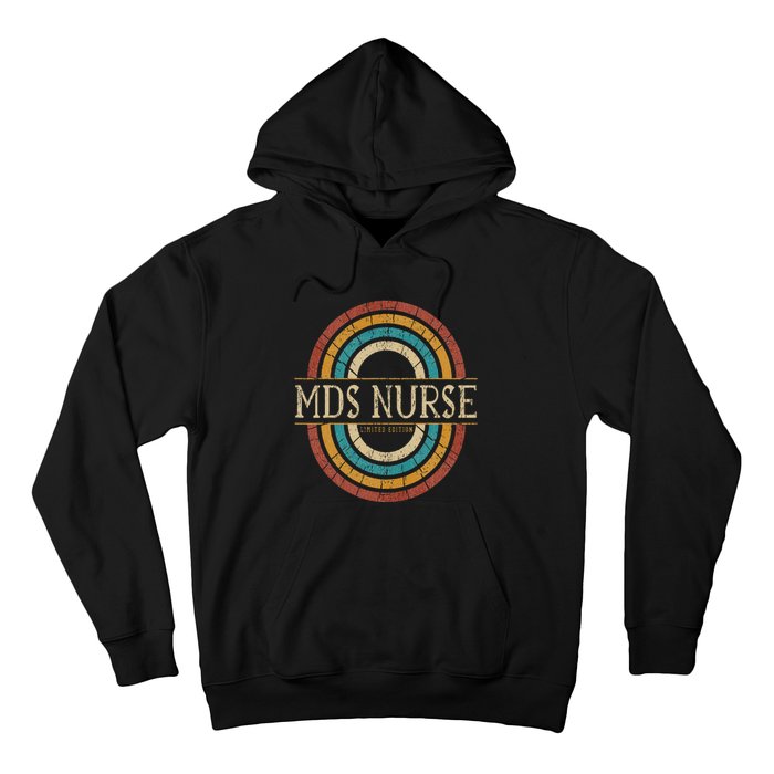 Mds Nurse Nursing Vintage retro Hoodie