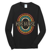 Mds Nurse Nursing Vintage retro Tall Long Sleeve T-Shirt