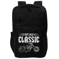 Motorcycle Not Old Classic Design Gifts Impact Tech Backpack