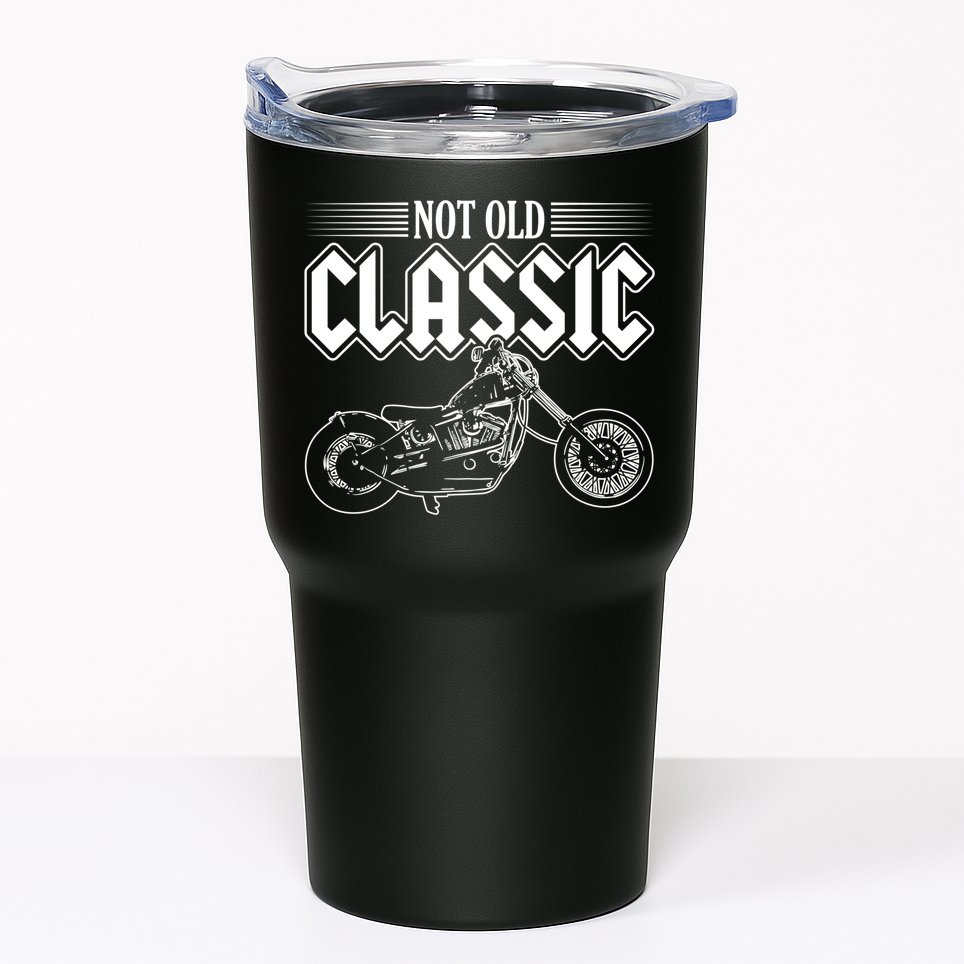 Motorcycle Not Old Classic Design Gifts Tumbler