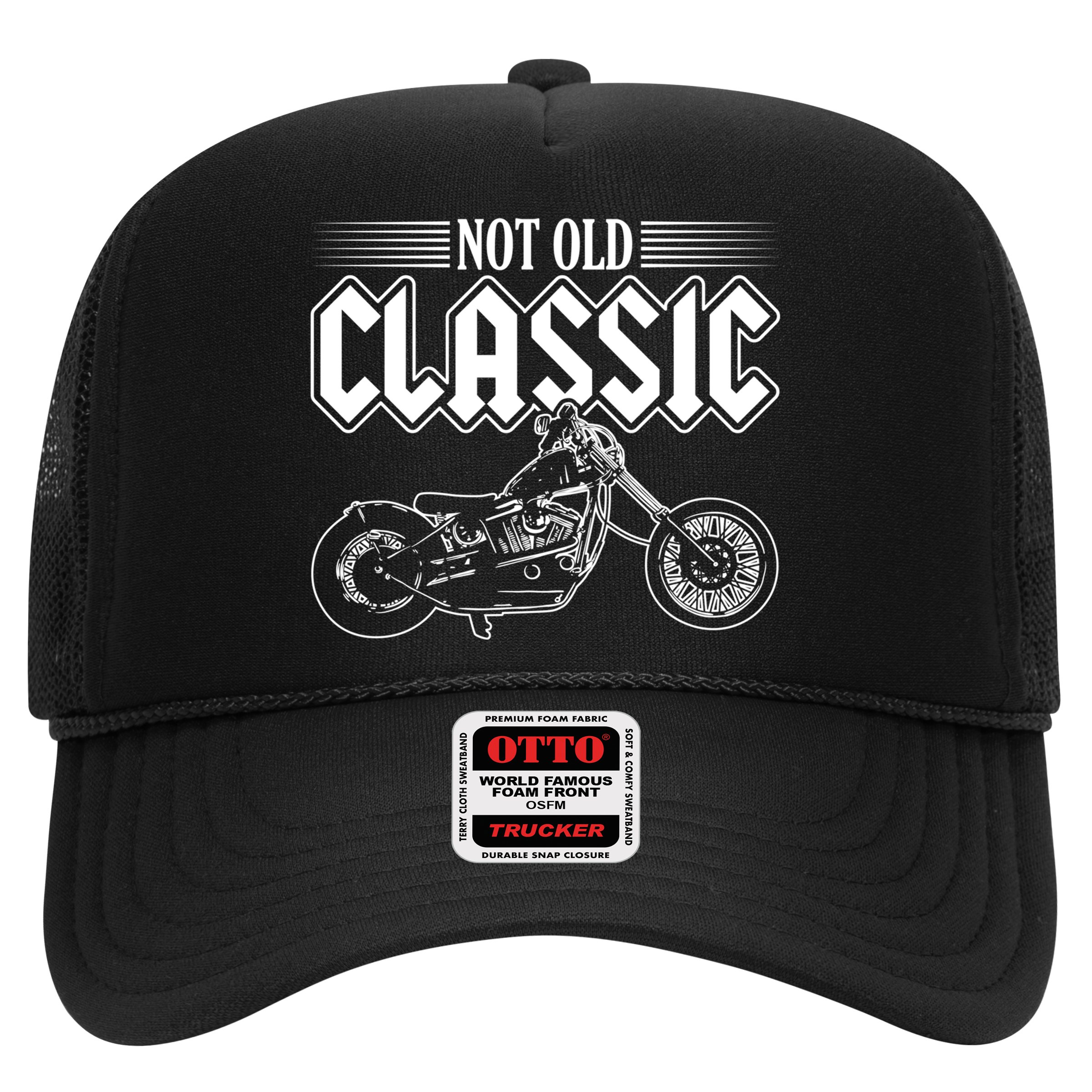 Motorcycle Not Old Classic Design Gifts Hat
