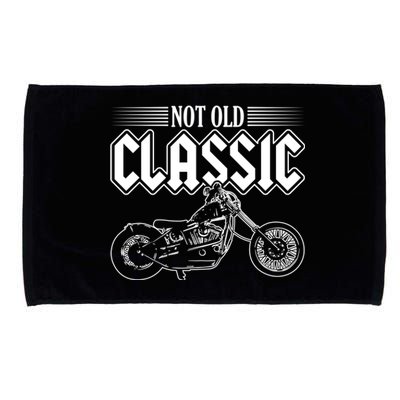 Motorcycle Not Old Classic Design Gifts Microfiber Hand Towel