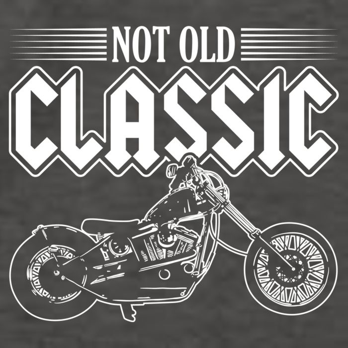 Motorcycle Not Old Classic Design Gifts Vector Backpack
