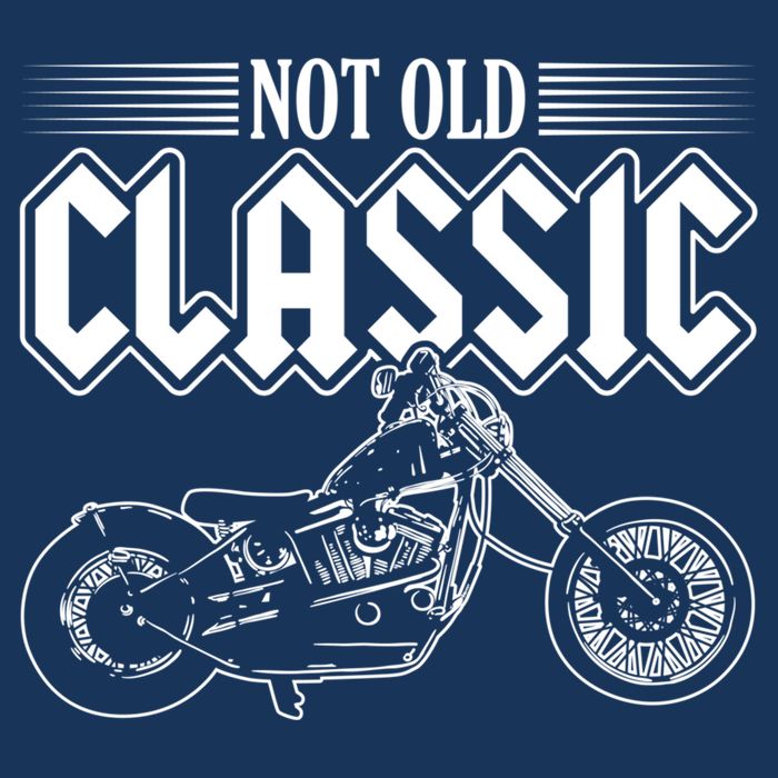 Motorcycle Not Old Classic Design Gifts 16 in Basic Backpack