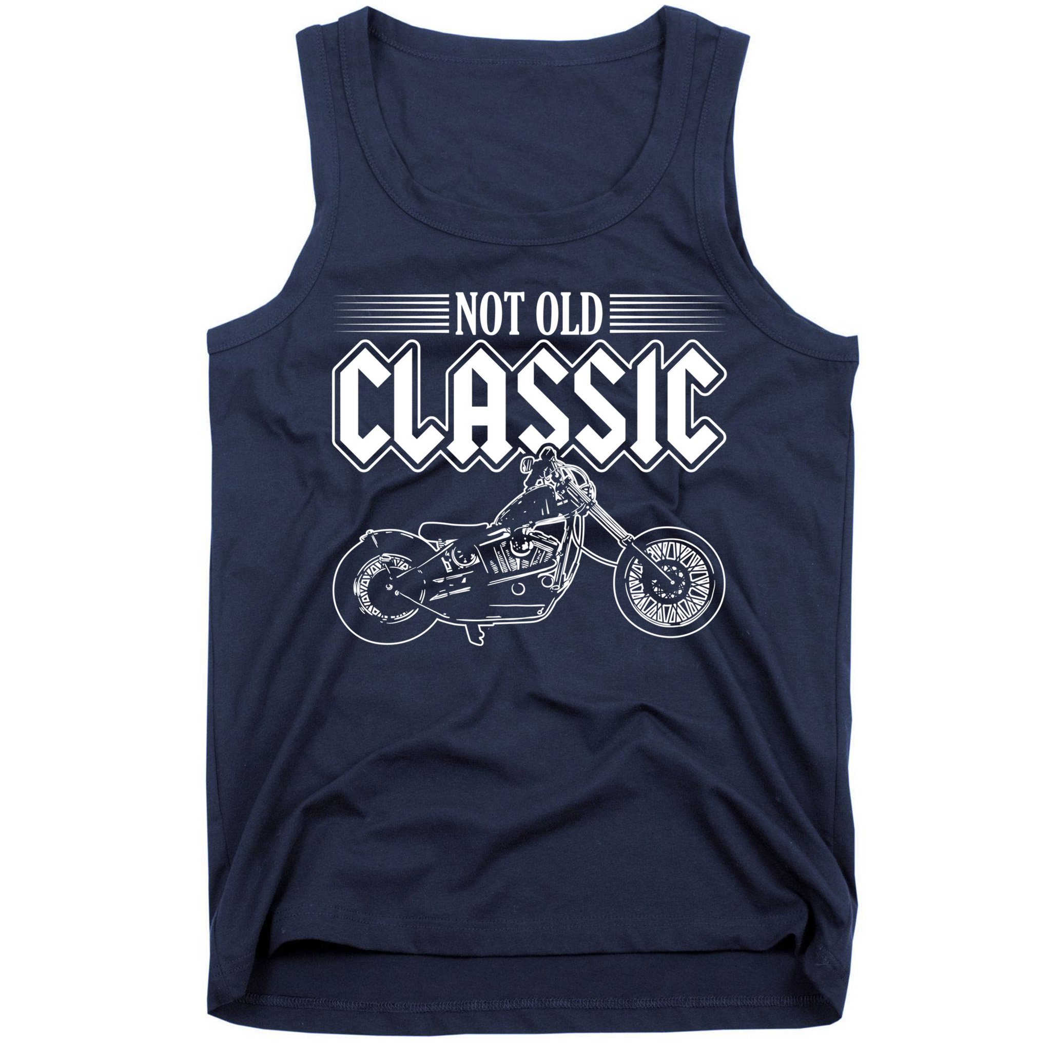Motorcycle Not Old Classic Design Gifts Tank Top