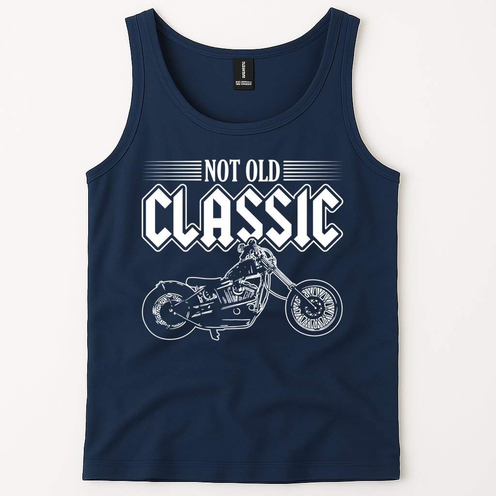 Motorcycle Not Old Classic Design Gifts Tank Top