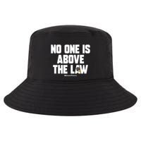 Meidastouch No One Is Above The Law Cool Comfort Performance Bucket Hat