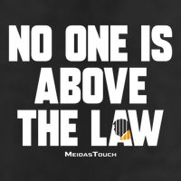 Meidastouch No One Is Above The Law Cool Comfort Performance Bucket Hat