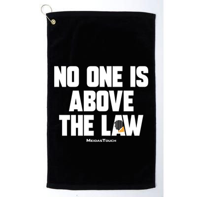 Meidastouch No One Is Above The Law Golf Towel