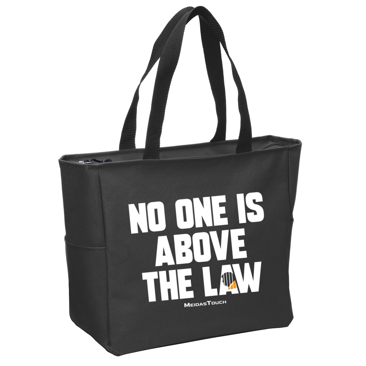Meidastouch No One Is Above The Law Zip Tote Bag