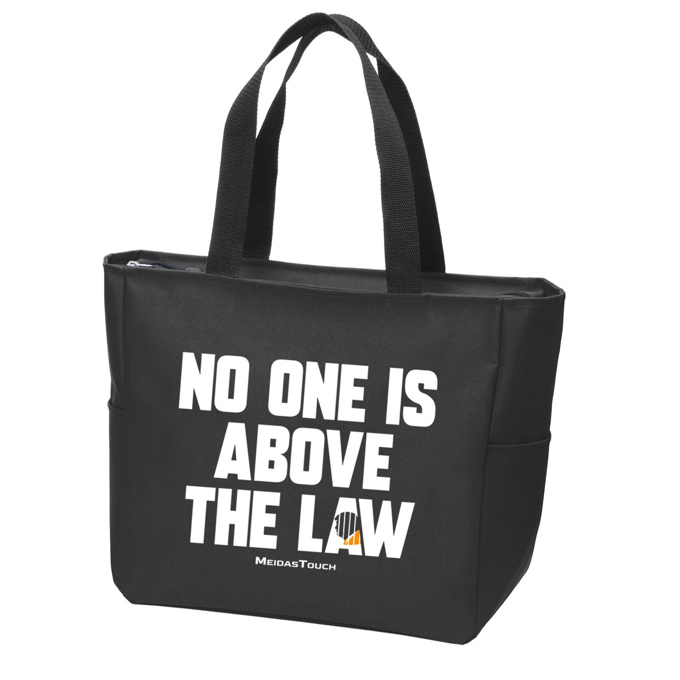 Meidastouch No One Is Above The Law Zip Tote Bag