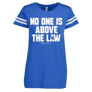 Meidastouch No One Is Above The Law Enza Ladies Jersey Football T-Shirt