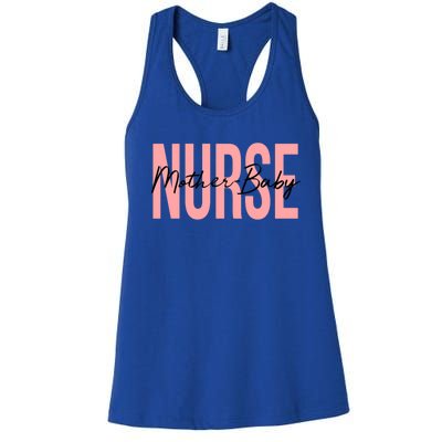 Mother Nurse Obstetric Feet Stethoscope Neonatal Gift Women's Racerback Tank