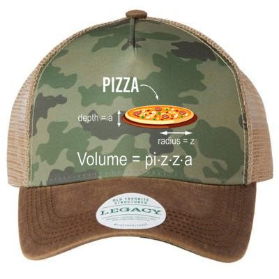 Maths Nerd Pizza Lovers Volume Formula Geek Math Teacher Legacy Tie Dye Trucker Hat