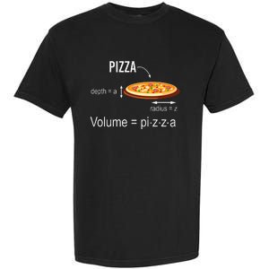 Maths Nerd Pizza Lovers Volume Formula Geek Math Teacher Garment-Dyed Heavyweight T-Shirt