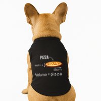 Maths Nerd Pizza Lovers Volume Formula Geek Math Teacher Doggie Tank