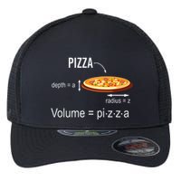 Maths Nerd Pizza Lovers Volume Formula Geek Math Teacher Flexfit Unipanel Trucker Cap