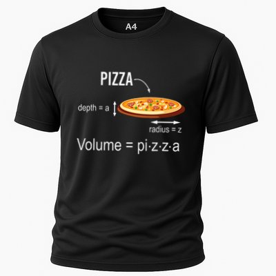 Maths Nerd Pizza Lovers Volume Formula Geek Math Teacher Performance Shirt