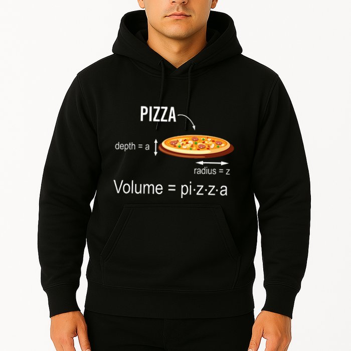 Maths Nerd Pizza Lovers Volume Formula Geek Math Teacher Hoodie