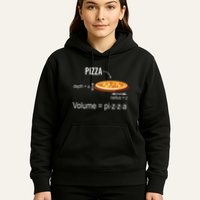 Maths Nerd Pizza Lovers Volume Formula Geek Math Teacher Hoodie
