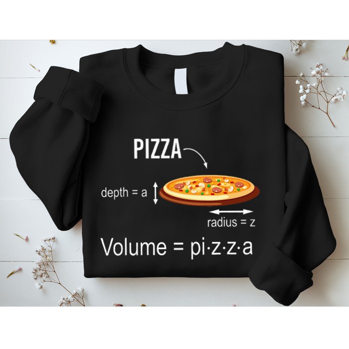 Maths Nerd Pizza Lovers Volume Formula Geek Math Teacher Sweatshirt