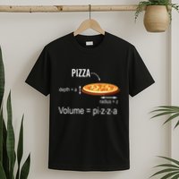 Maths Nerd Pizza Lovers Volume Formula Geek Math Teacher T-Shirt