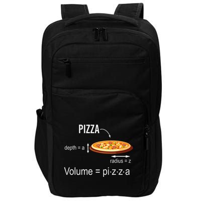 Maths Nerd Pizza Lovers Volume Formula Geek Math Teacher Impact Tech Backpack