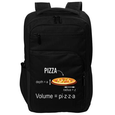 Maths Nerd Pizza Lovers Volume Formula Geek Math Teacher Impact Tech Backpack