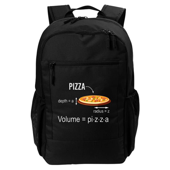 Maths Nerd Pizza Lovers Volume Formula Geek Math Teacher Daily Commute Backpack