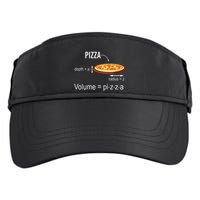 Maths Nerd Pizza Lovers Volume Formula Geek Math Teacher Adult Drive Performance Visor