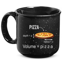 Maths Nerd Pizza Lovers Volume Formula Geek Math Teacher 15oz Campfire Ceramic Mug