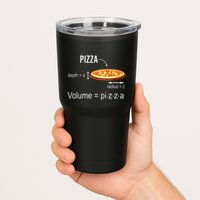 Maths Nerd Pizza Lovers Volume Formula Geek Math Teacher Tumbler
