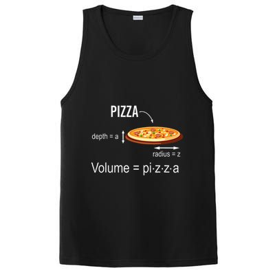 Maths Nerd Pizza Lovers Volume Formula Geek Math Teacher PosiCharge Competitor Tank