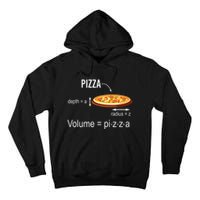Maths Nerd Pizza Lovers Volume Formula Geek Math Teacher Tall Hoodie