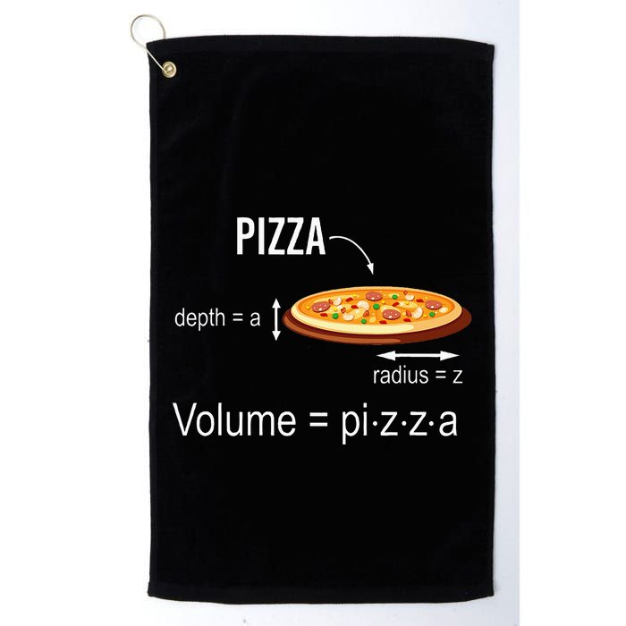 Maths Nerd Pizza Lovers Volume Formula Geek Math Teacher Golf Towel